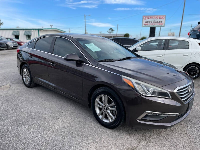 2015 Hyundai Sonata for sale at Jamrock Auto Sales of Panama City in Panama City FL