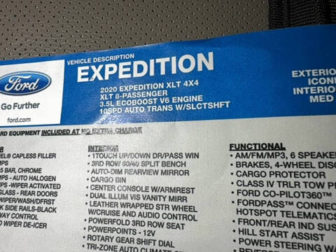 2020 Ford Expedition XLT