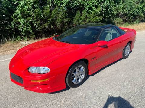 2002 Chevrolet Camaro for sale at TROPHY MOTORS in New Braunfels TX