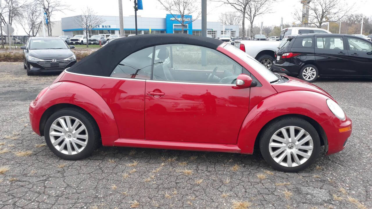 2008 Volkswagen New Beetle Convertible for sale at CHRISTIAN AUTO SALES in Anoka, MN