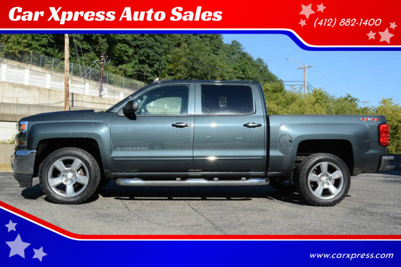 2018 Chevrolet Silverado 1500 for sale at Car Xpress Auto Sales in Pittsburgh PA
