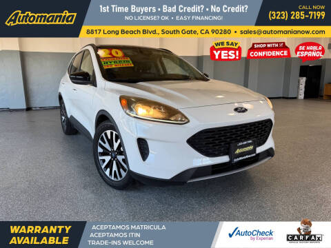 2020 Ford Escape Hybrid SE Sport