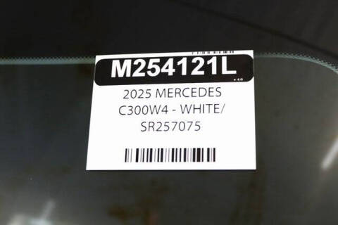 2025 Mercedes-Benz C-Class C 300 4MATIC