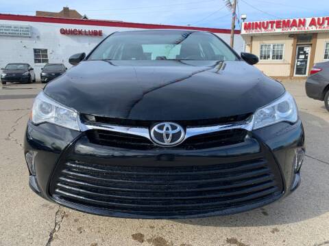 2015 Toyota Camry for sale at Minuteman Auto Sales in Saint Paul MN