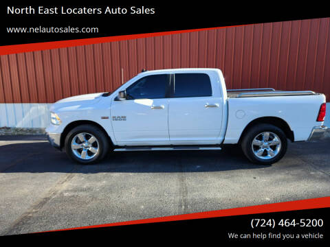 2016 RAM 1500 for sale at North East Locaters Auto Sales in Indiana PA