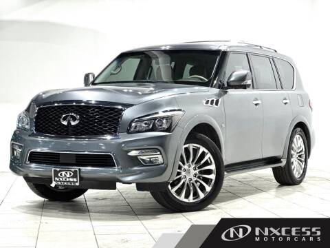 2015 Infiniti QX80 for sale at NXCESS MOTORCARS in Houston TX