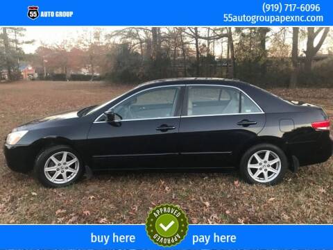 2004 Honda Accord for sale at 55 Auto Group of Apex in Apex NC