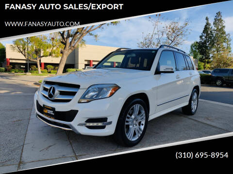 2015 Mercedes-Benz GLK for sale at FANASY AUTO SALES/EXPORT in Yorba Linda CA