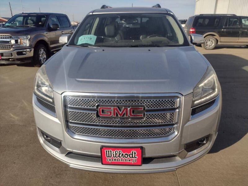 Used 2015 GMC Acadia Denali with VIN 1GKKVTKD0FJ281476 for sale in Chamberlain, SD