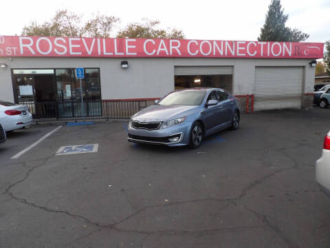 2012 Kia Optima Hybrid for sale at ROSEVILLE CAR CONNECTION in Roseville CA