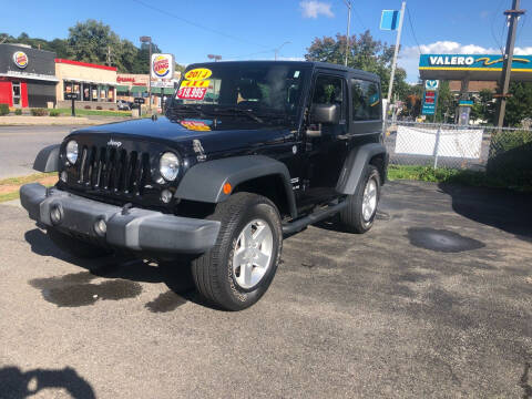 2014 Jeep Wrangler for sale at Affordable Cars in Kingston NY
