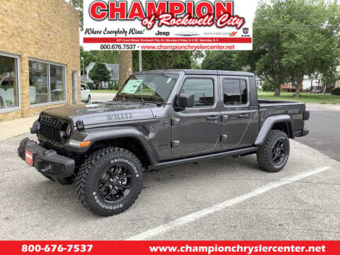 2024 Jeep Gladiator for sale at CHAMPION CHRYSLER CENTER in Rockwell City IA