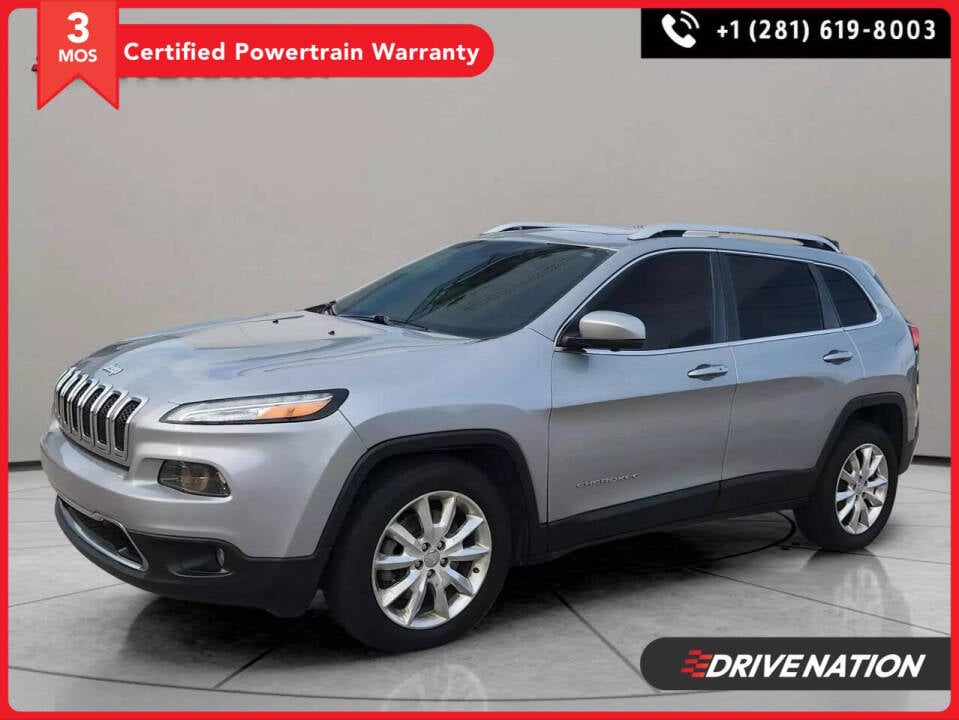 2015 Jeep Cherokee for sale at Drive Nation in Houston, TX