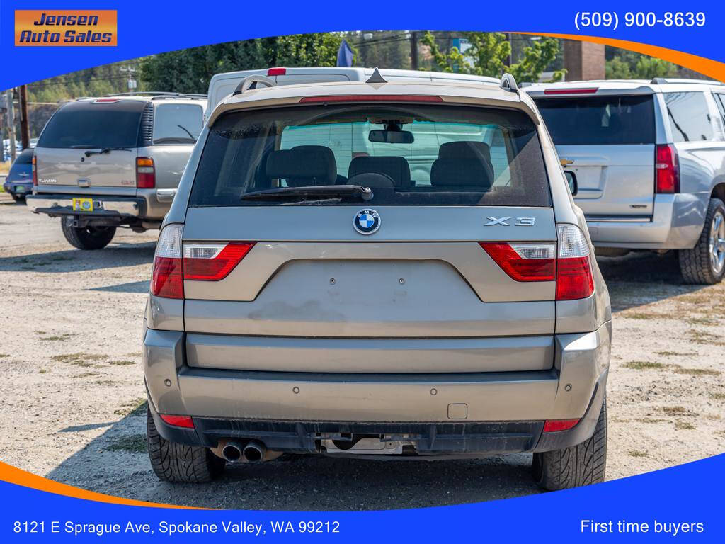 2007 BMW X3 for sale at Jensen Auto Sales in Spokane, WA