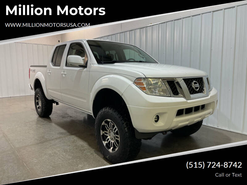 2012 Nissan Frontier for sale at Million Motors in Adel IA