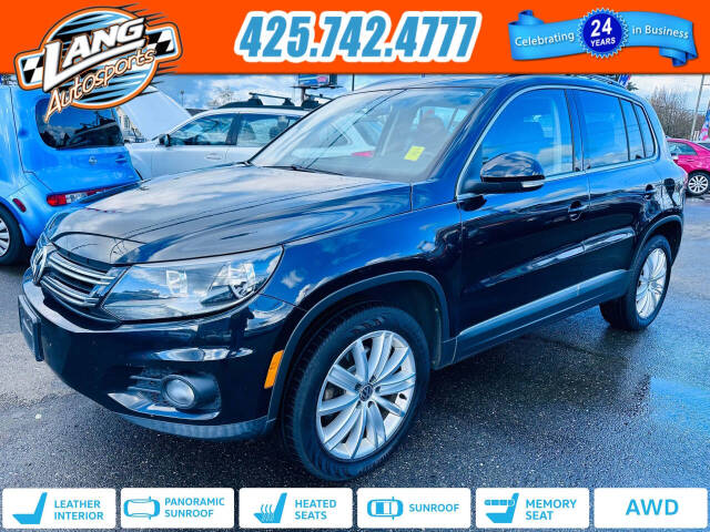 2013 Volkswagen Tiguan for sale at Lang Autosports in Lynnwood, WA