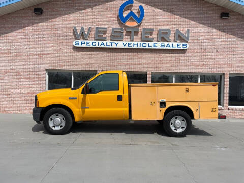 2007 Ford F250 Service Truck for sale at Western Specialty Vehicle Sales in Braidwood IL