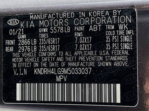 2021 Kia Sorento Hybrid EX