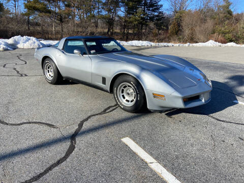 1981 Chevrolet Corvette for sale at Clair Classics in Westford MA