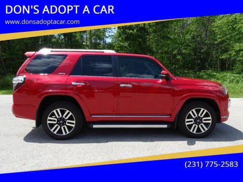 2018 Toyota 4Runner for sale at DON'S ADOPT A CAR in Cadillac MI