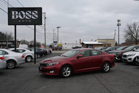 2015 Kia Optima for sale at Boss Auto in Appleton WI