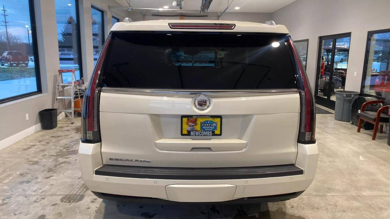 2015 Cadillac Escalade for sale at Newcombs North Certified Auto Sales in Metamora, MI