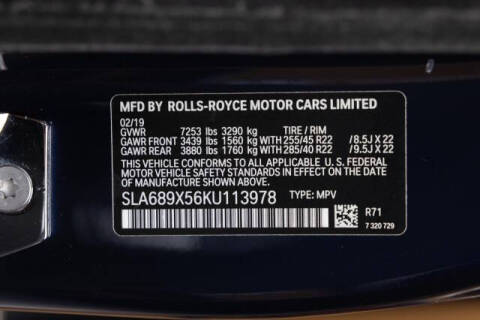 2019 Rolls-Royce Cullinan