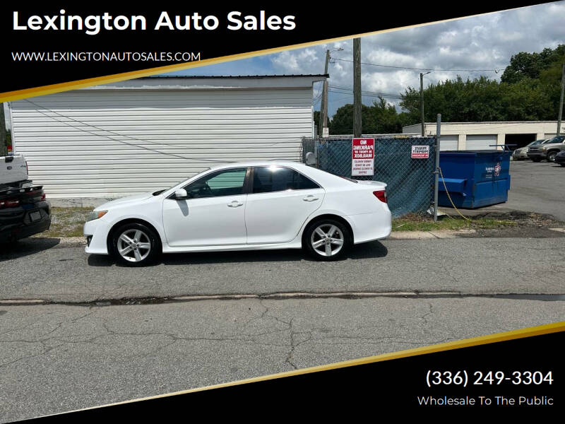 2013 Toyota Camry for sale at Lexington Auto Sales in Lexington NC