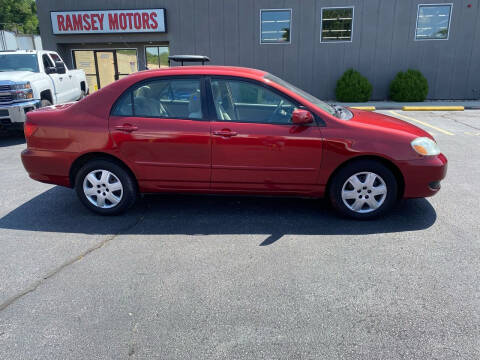 2006 Toyota Corolla for sale at Ramsey Motors in Riverside MO