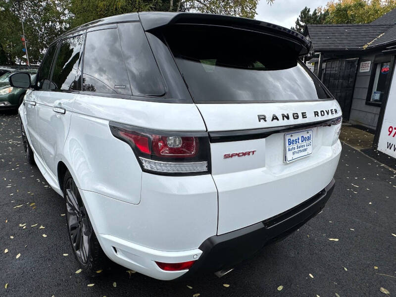 2016 Land Rover Range Rover Sport HST photo 8