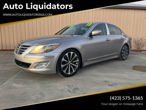2012 Hyundai Genesis for sale at Auto Liquidators in Bluff City TN