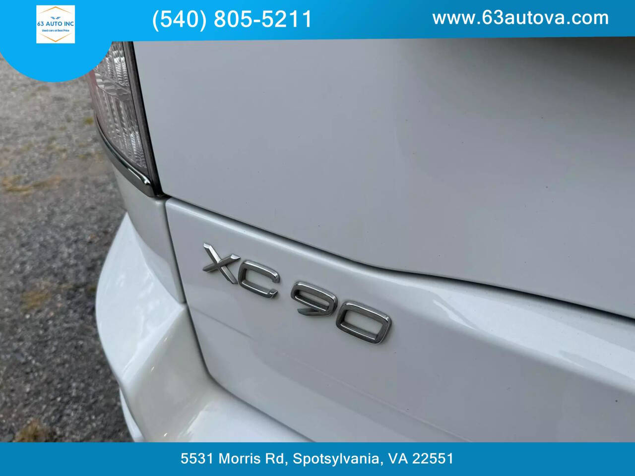 2013 Volvo XC90 for sale at 63 Auto Inc in Spotsylvania, VA