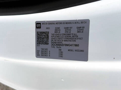 2021 Chevrolet Silverado 1500 Work Truck