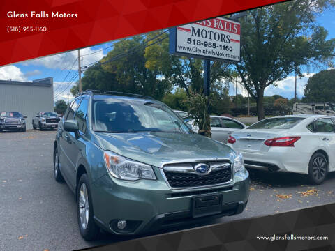 2015 Subaru Forester for sale at Glens Falls Motors in Glens Falls NY