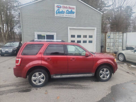 2012 Ford Escape for sale at Chris Nacos Auto Sales in Derry NH