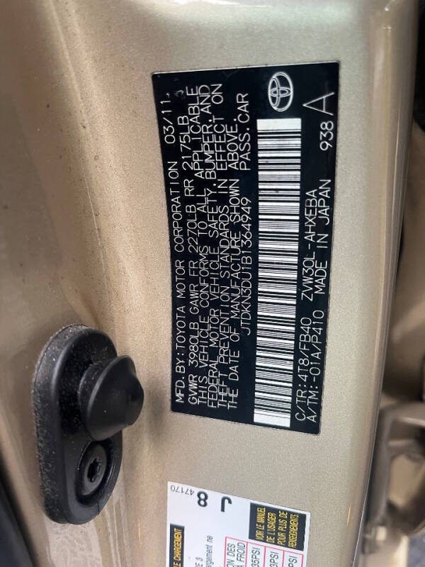 2011 Toyota Prius Two