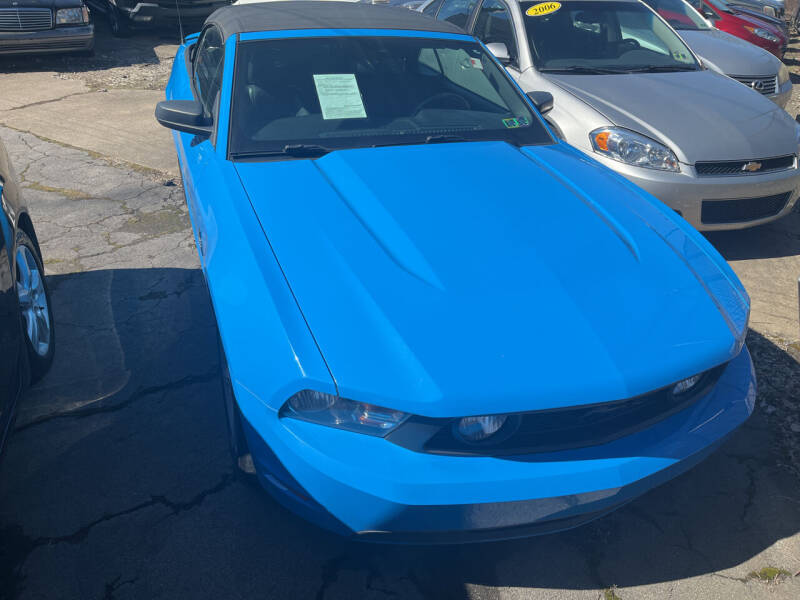 2010 Ford Mustang for sale at B. Fields Motors, INC in Pittsburgh PA