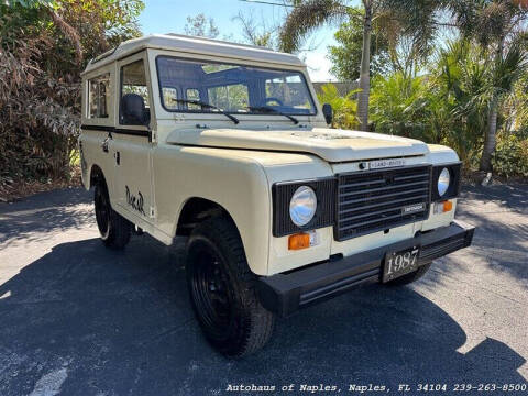 1987 Land Rover Defender for sale at Autohaus of Naples in Naples FL