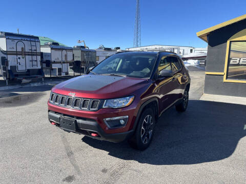 2021 Jeep Compass for sale at BELOW BOOK AUTO SALES in Idaho Falls ID