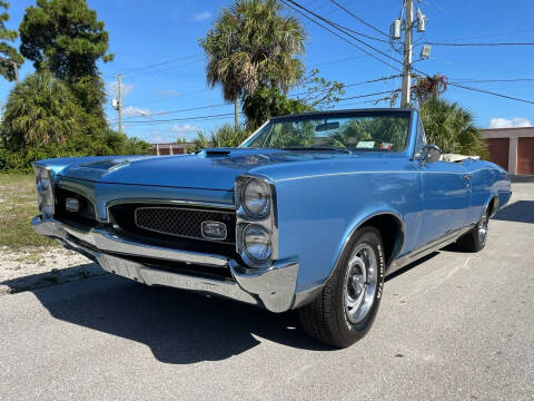 1967 Pontiac GTO for sale at American Classics Autotrader LLC in Pompano Beach FL