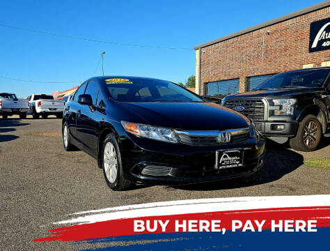 2012 Honda Civic for sale at AUTO BARGAIN, INC. #2 in Oklahoma City OK