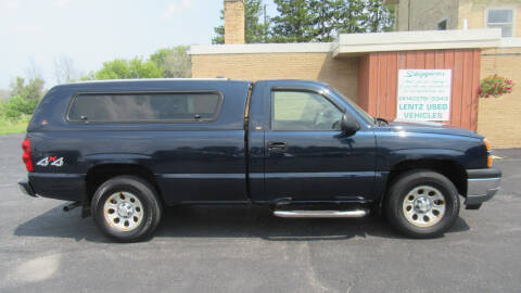 2005 Chevrolet Silverado 1500 for sale at LENTZ USED VEHICLES INC in Waldo WI