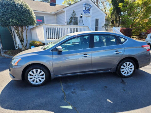 2015 Nissan Sentra for sale at MIGHTY MOTORS in Marietta GA