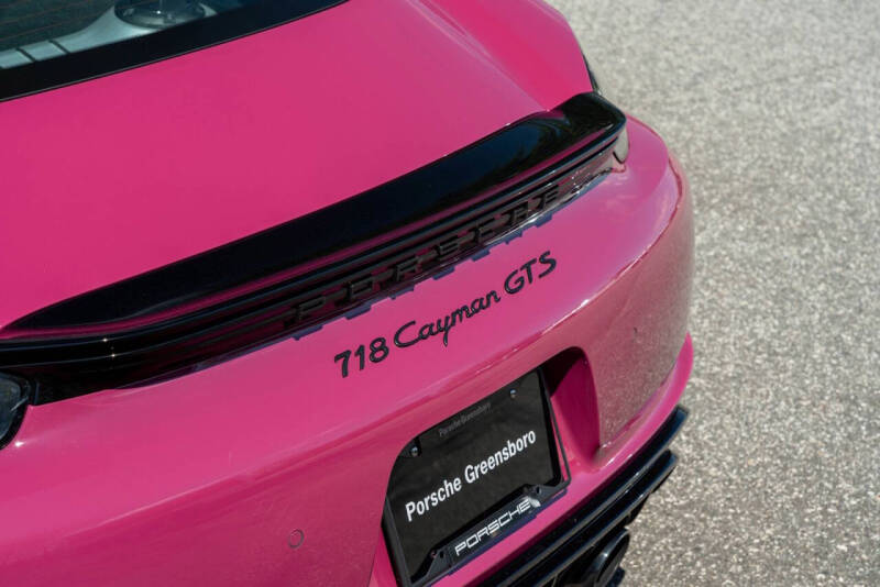 2025 Porsche 718 Cayman GTS 4.0