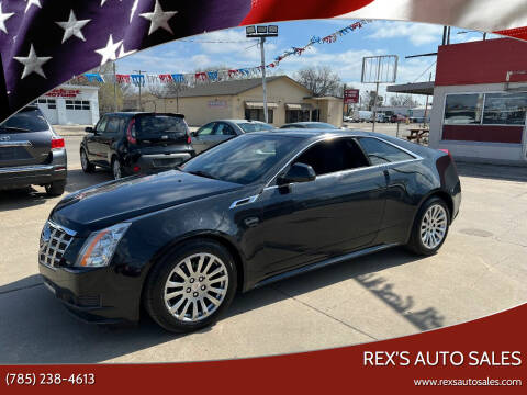 2013 Cadillac CTS for sale at Rex's Auto Sales in Junction City KS
