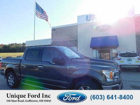 2018 Ford F-150 for sale at Unique Motors of Chicopee - Unique Ford in Goffstown NH