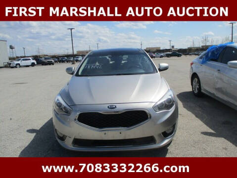 2015 Kia Cadenza for sale at First Marshall Auto Auction in Harvey IL
