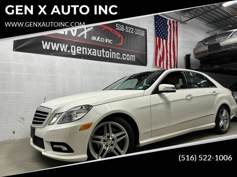 2011 Mercedes-Benz E-Class for sale at GEN X AUTO INC in Islip NY