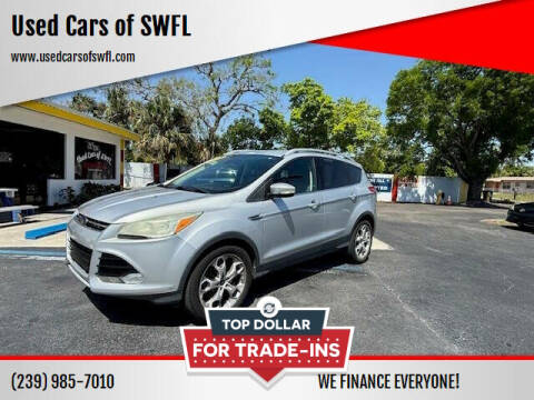 2014 Ford Escape for sale at Used Cars of SWFL in Fort Myers FL