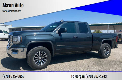 2017 GMC Sierra 1500 for sale at Akron Auto in Akron CO